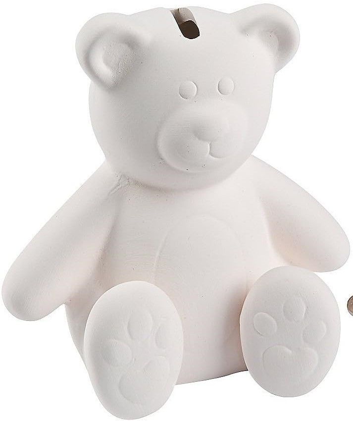 Ceramic Teddy Bear Banks