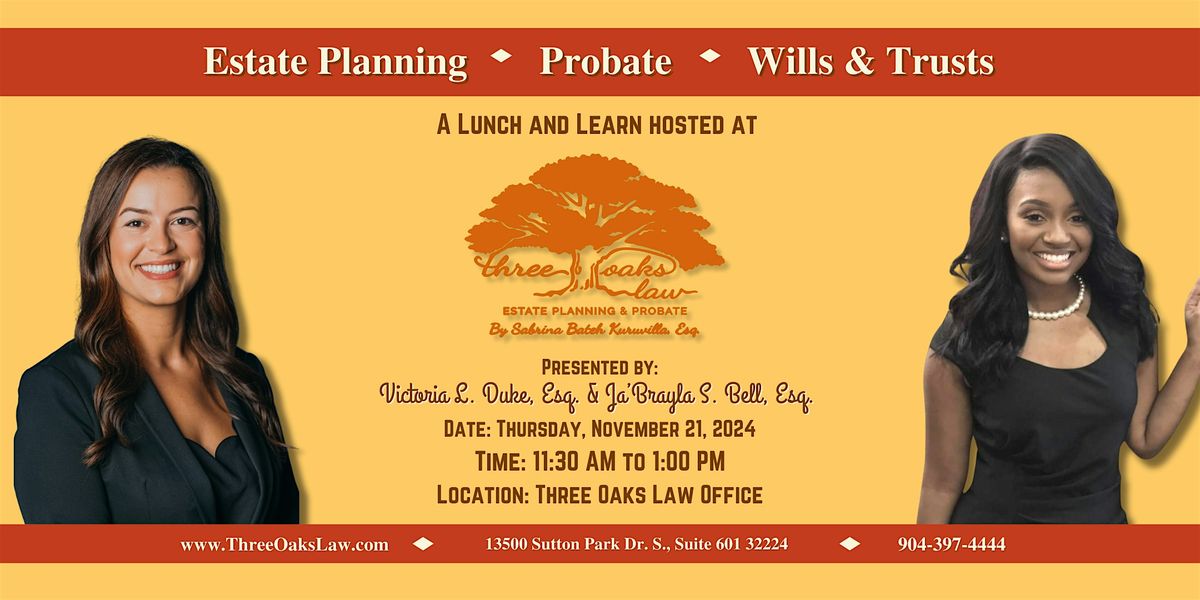 November Lunch and Learn with Three Oaks Law