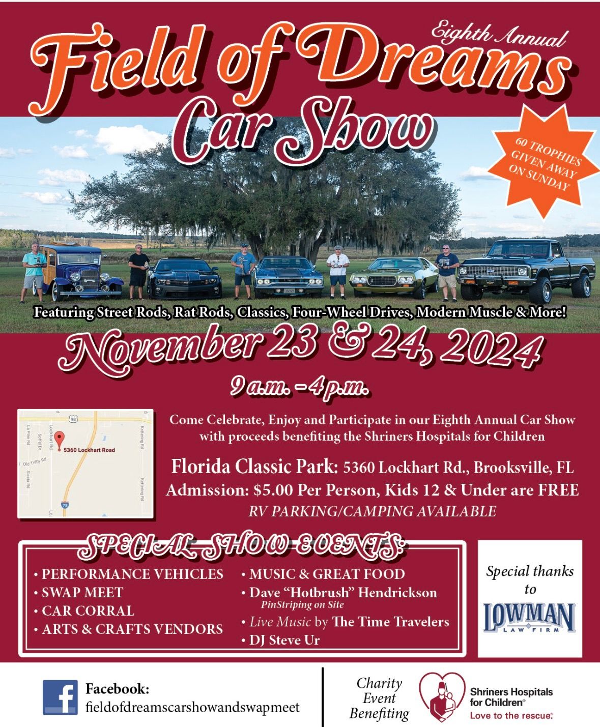 Eighth Annual Field of Dreams Car Show