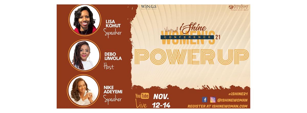 2021  iShine  Virtual Women's Conference | Power Up