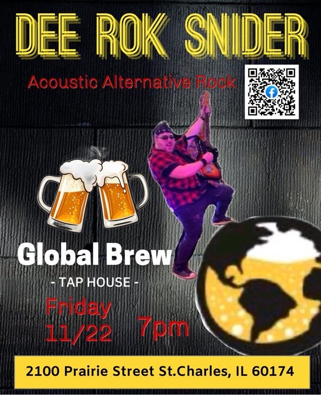 Dee RoK Solo at Global Brewery