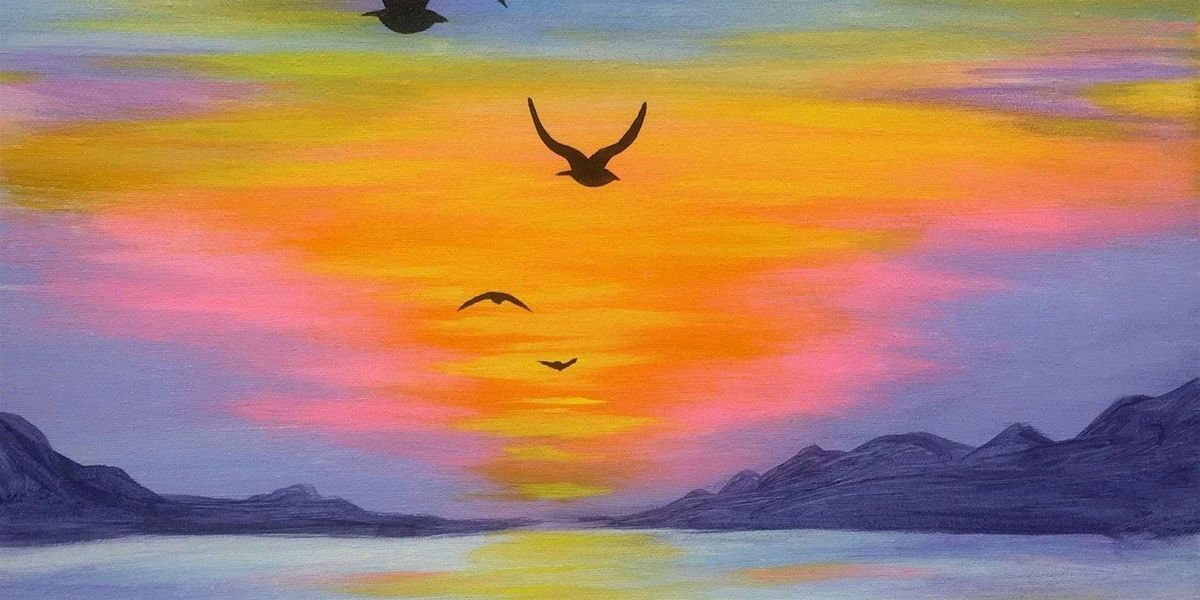 Pastel Sunset - Paint and Sip by Classpop!\u2122