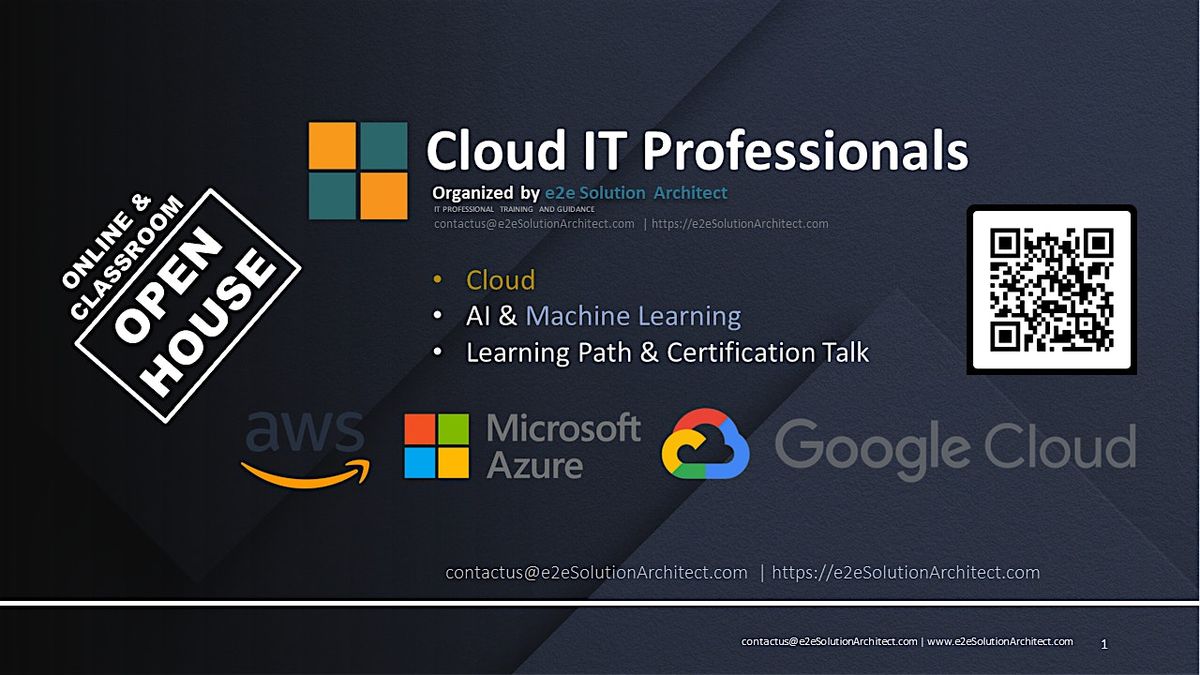 Open House for Cloud Technology Professionals