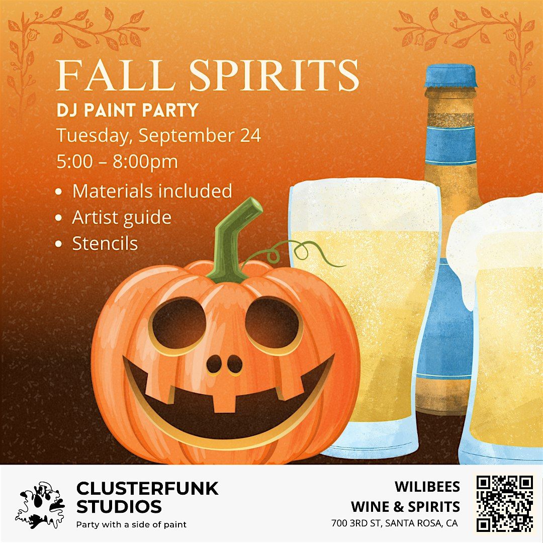 Fall Spirit Paint Party