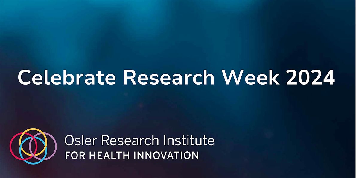 Celebrate Research Week - Community Health, Wellbeing & Education Day