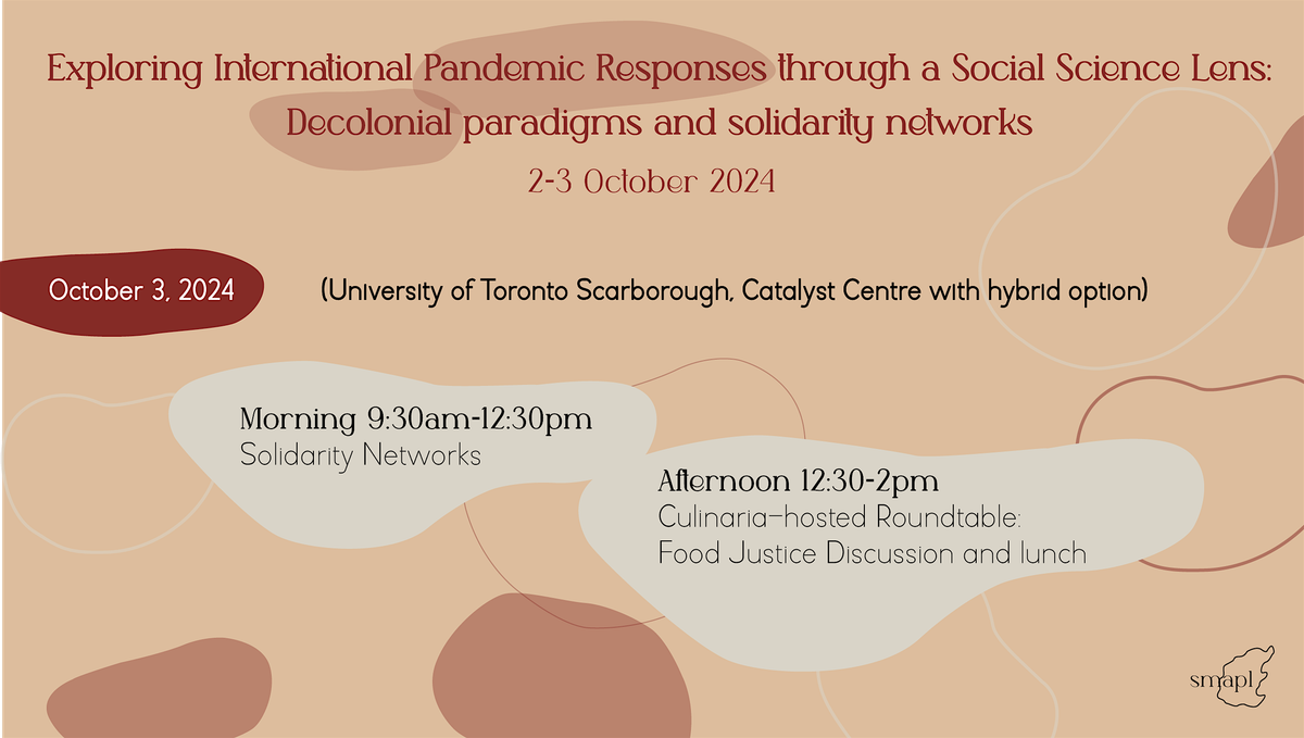 Oct 3rd - Exploring pandemic responses through a social science lens