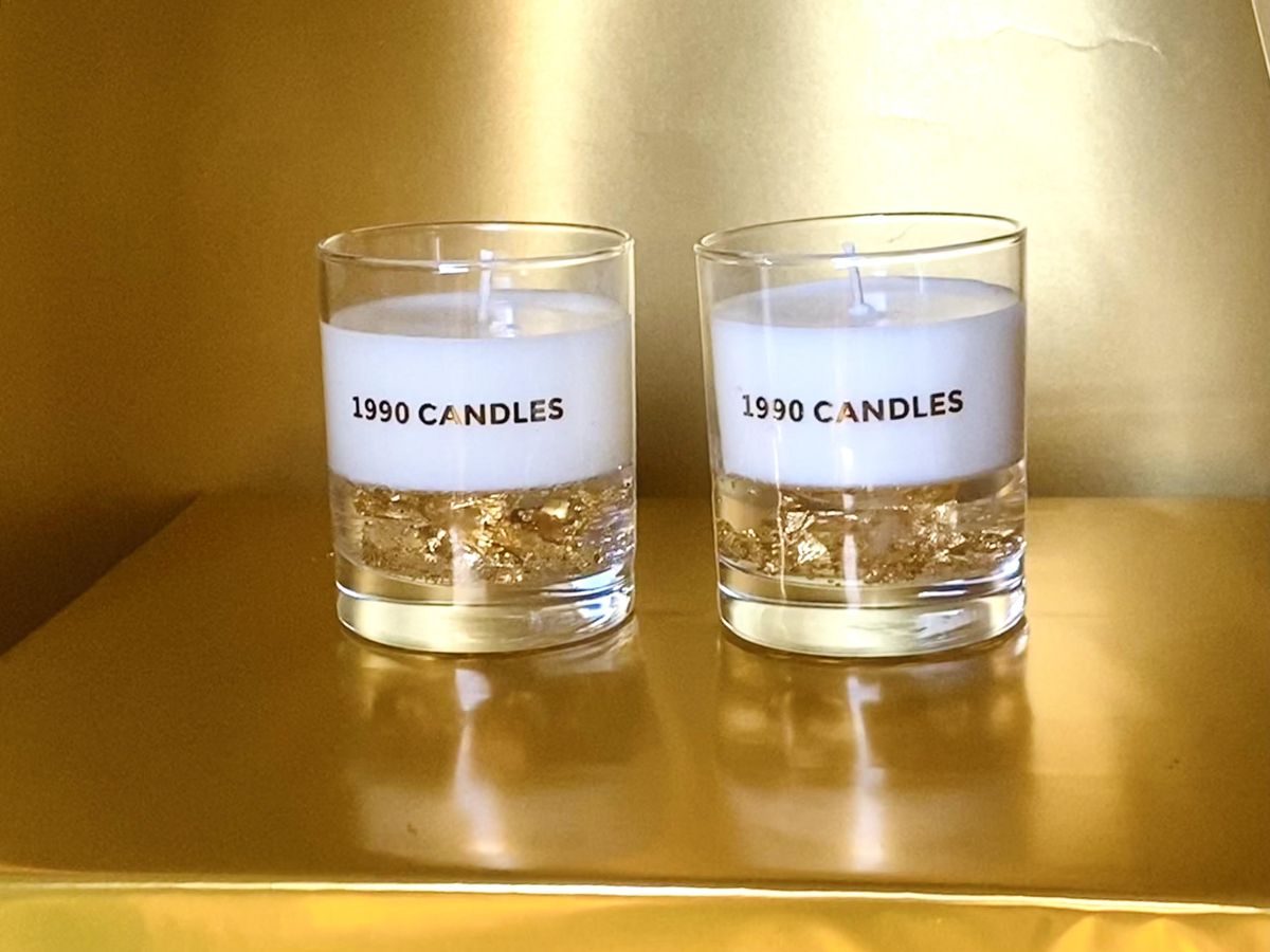 Atelier bougies aux feuilles d\u2019or