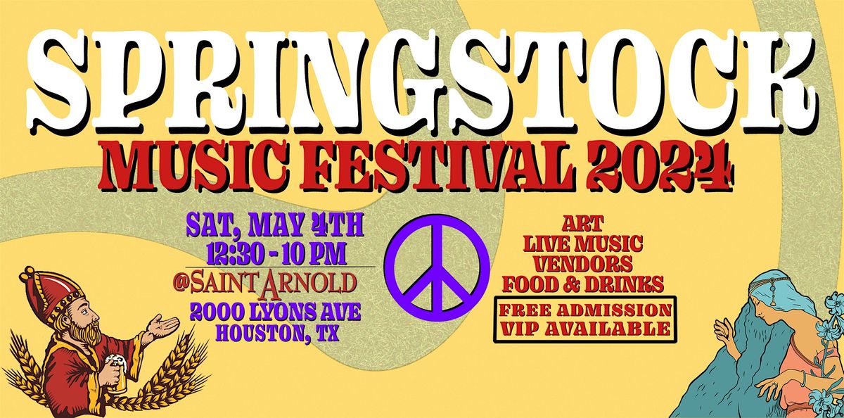 SpringStock Music Festival 2024 - At Saint Arnold