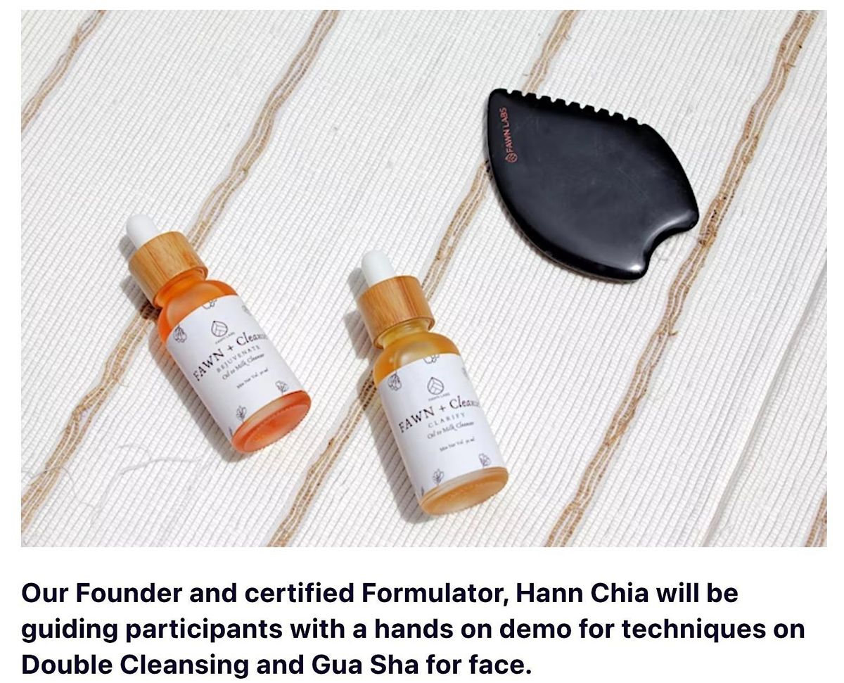 Guasha & Double Cleanse X Fawn Labs