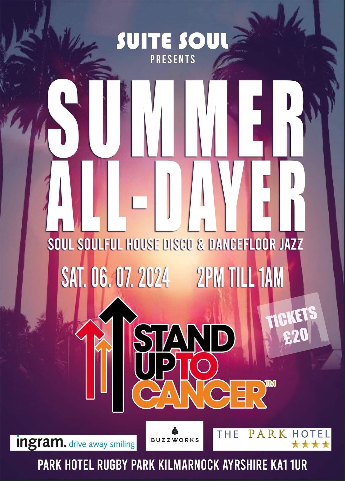 Suite Soul Stands Up To Cancer Alldayer 2024