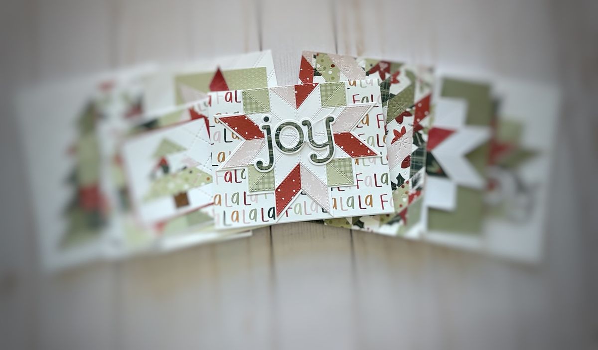 Christmas Quilt Cards with Denise