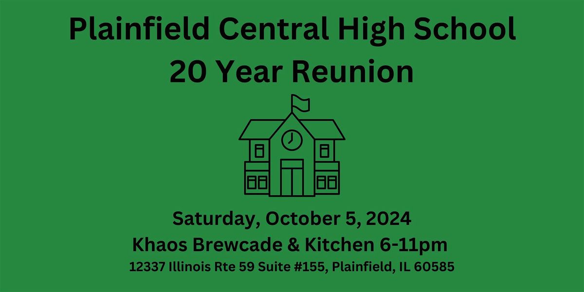 PCHS 20 Year High School Reunion