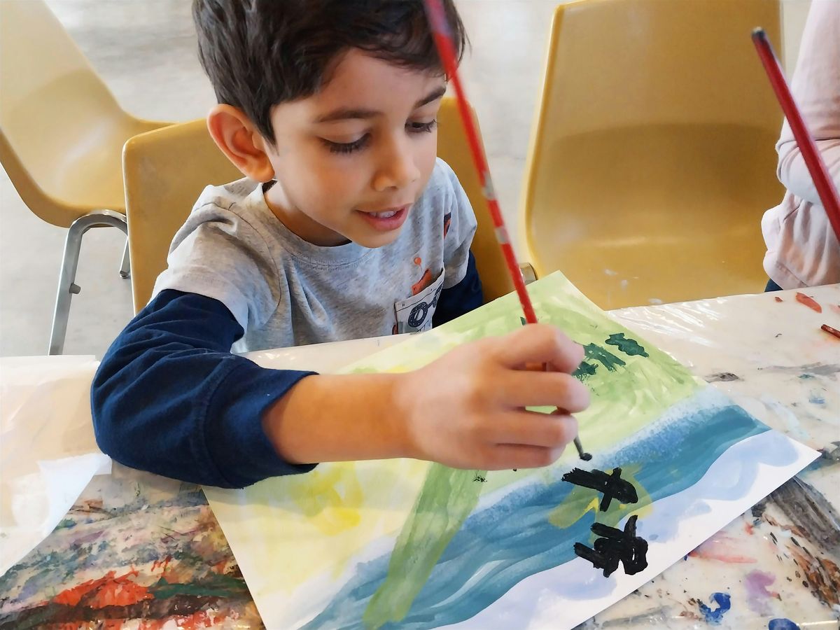 Kids Painting Classes, October 2024  for Ages 5 - 13 years old