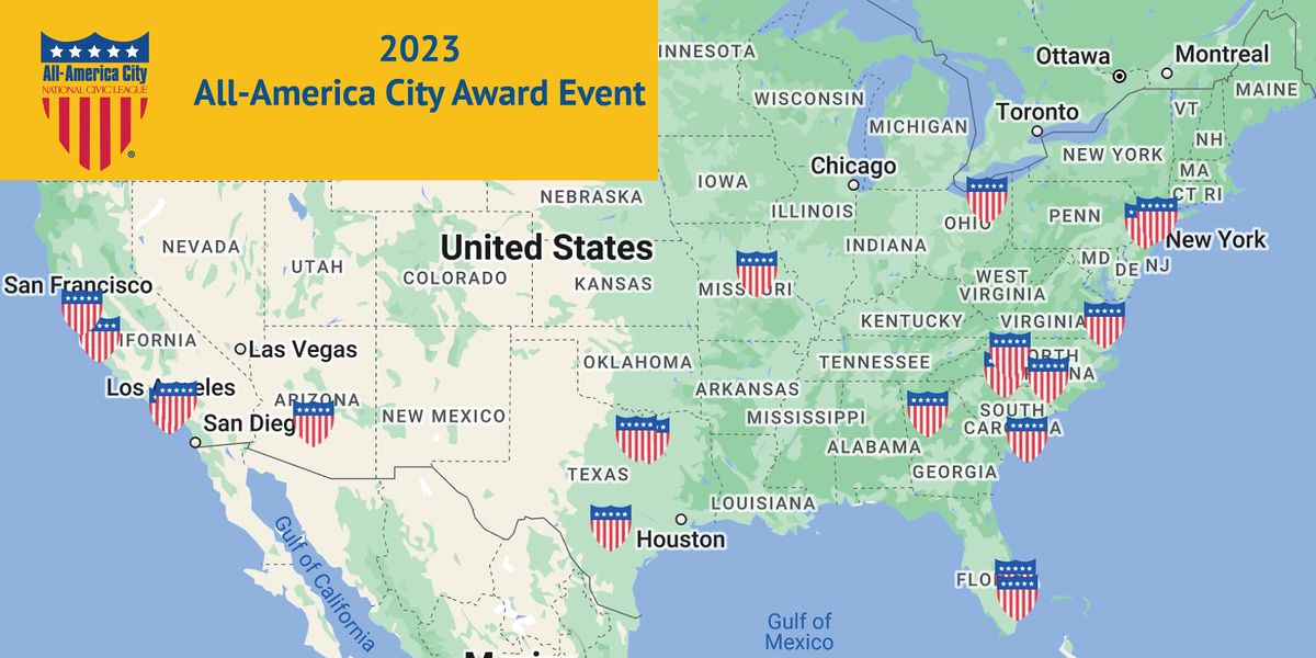 2023 AllAmerica City Award Event, Hilton Denver City Center, 9 June to