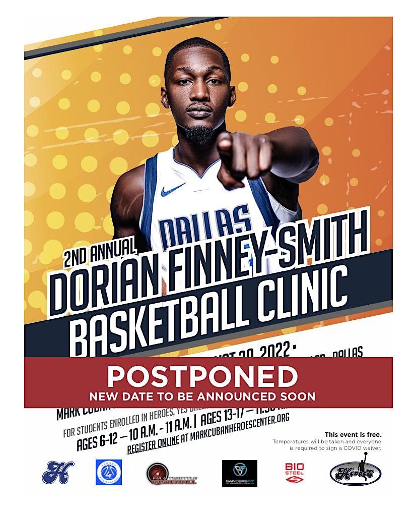 2nd Annual Dorian FinneySmith Basketball Clinic, 1800 Bonnie View Rd