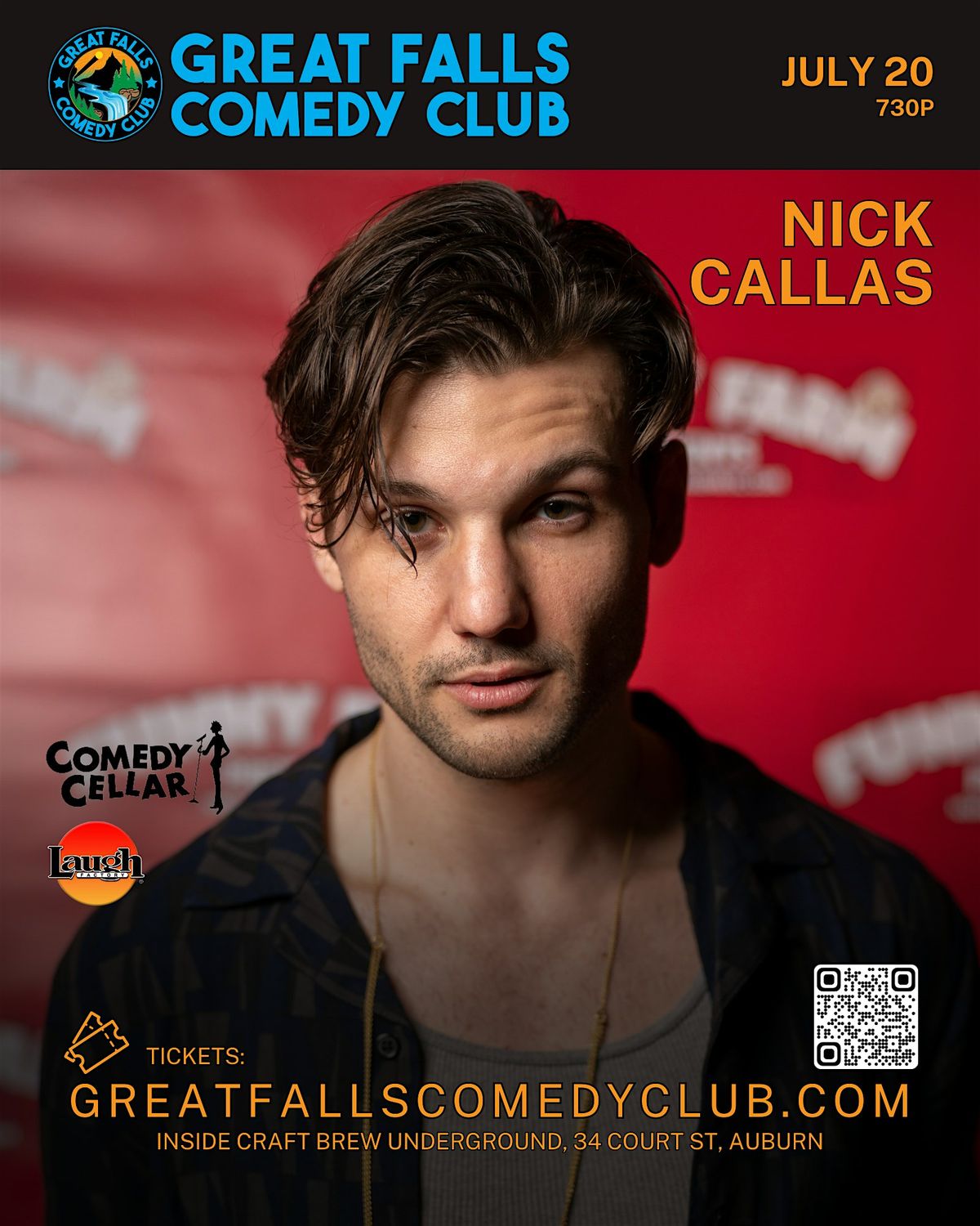 Nick Callas @ Great Falls Comedy Club