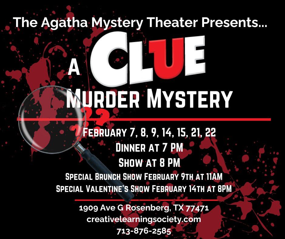 A CLUE Murder Mystery dinner