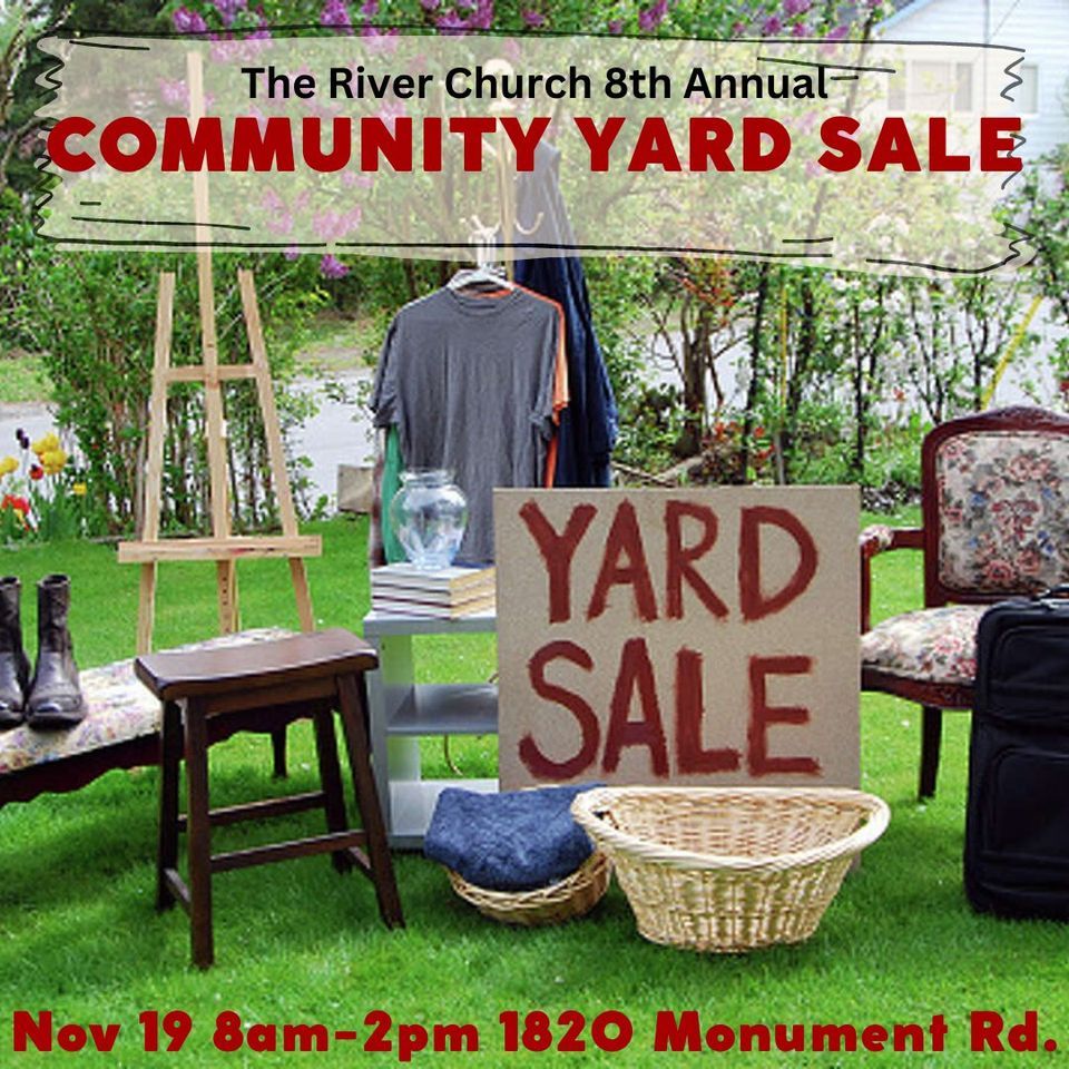 8th Annual Community Yard Sale - 48 VENDORS!!!