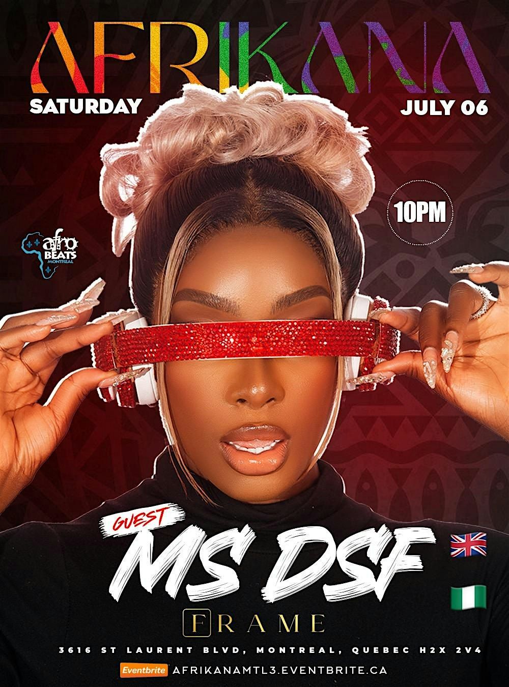 AfriKana - Guest DJ Ms DSF