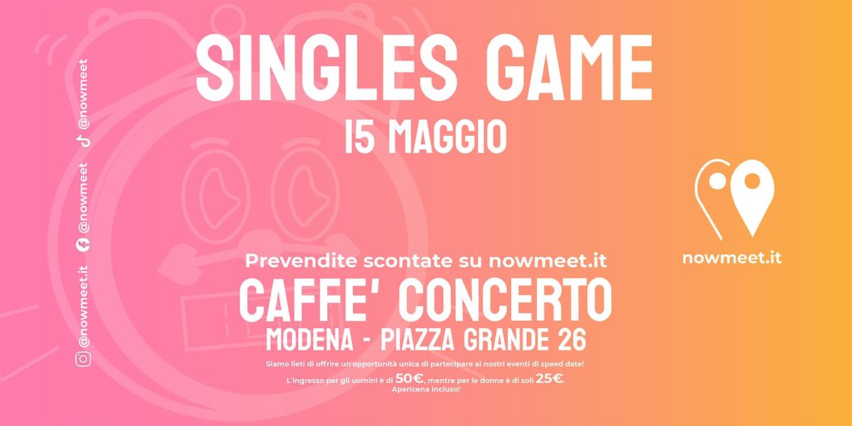 Evento per Single - Caff\u00e8 Concerto - Modena - nowmeet