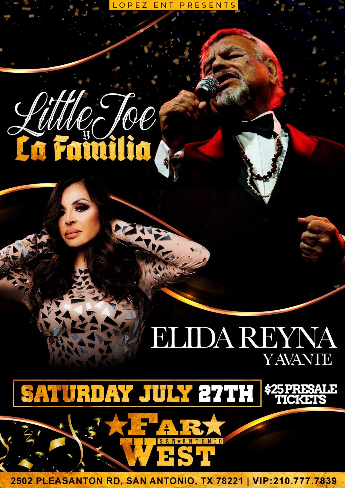 Elida Reyna Y Avante in San Antonio July 27th