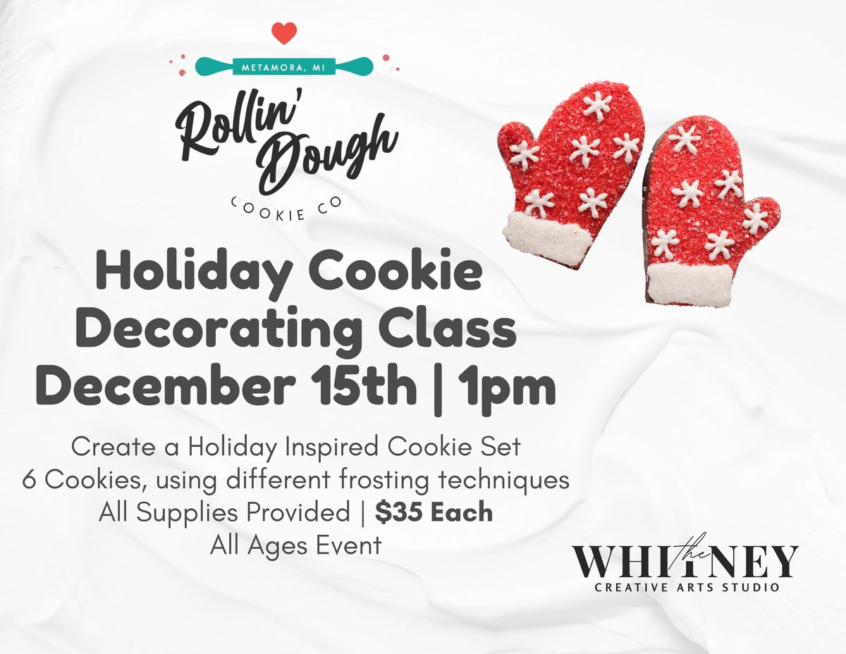 Holiday Cookie Decorating Class