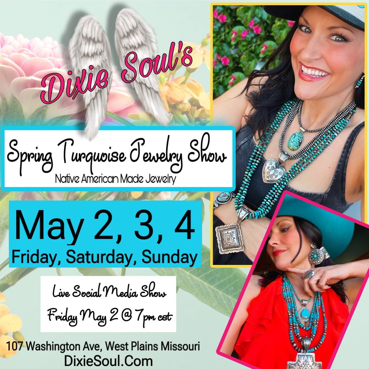 Dixie Soul\u2019s Spring Turquoise Jewelry Show