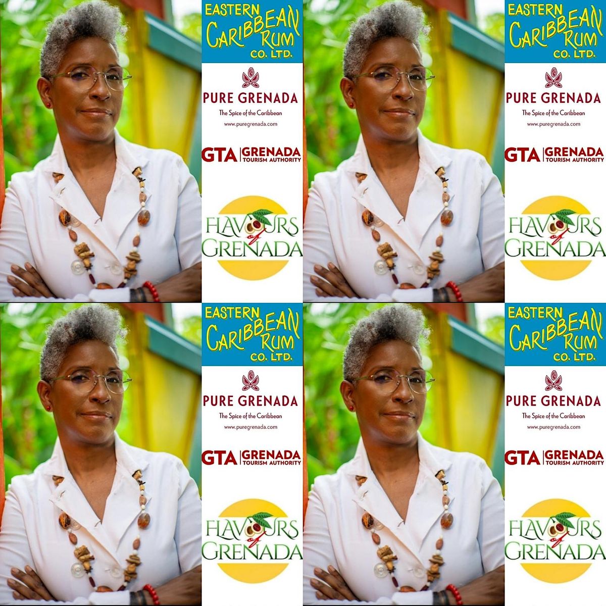 CHEF BELINDA BISHOP AT THE GRENADA ART RESIDENCY, CARIBBEING HOUSE