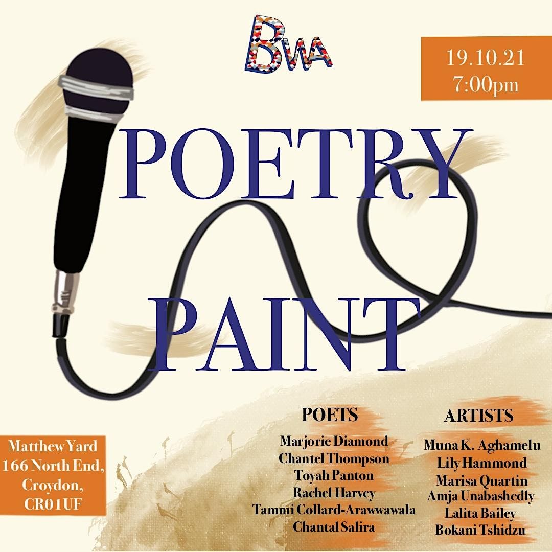 POETRY AND PAINT - BWA EVENT