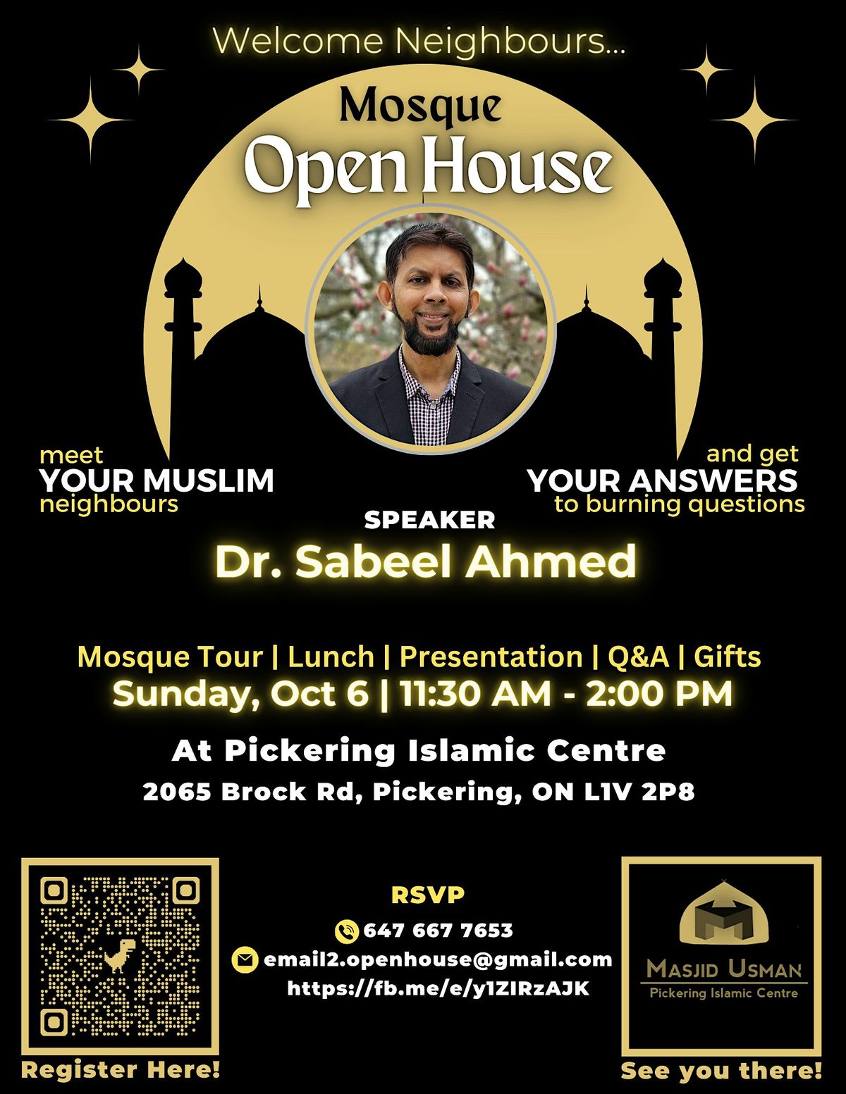 Mosque Open House - Pickering