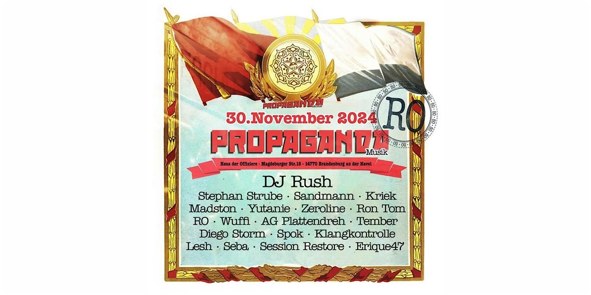 PROPAGANDA MUSIK | 50Y DJ RO