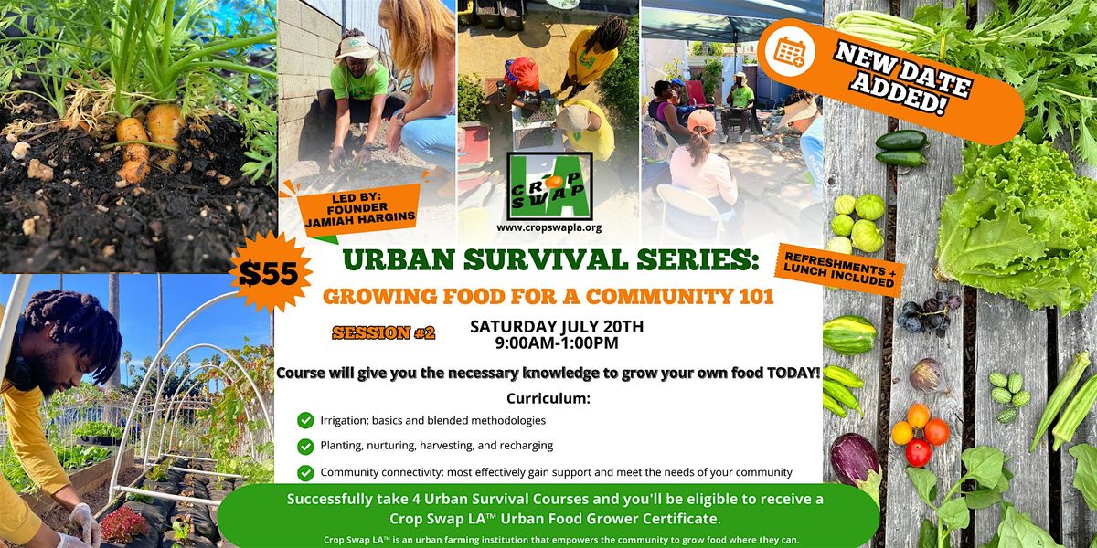 Urban Survival: Growing Food For A Community 101 2\/2