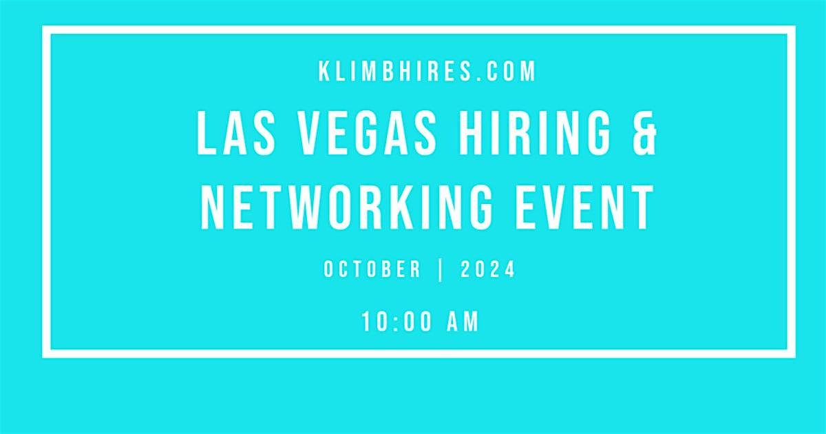 Hiring Event- Las Vegas #CareerStop.