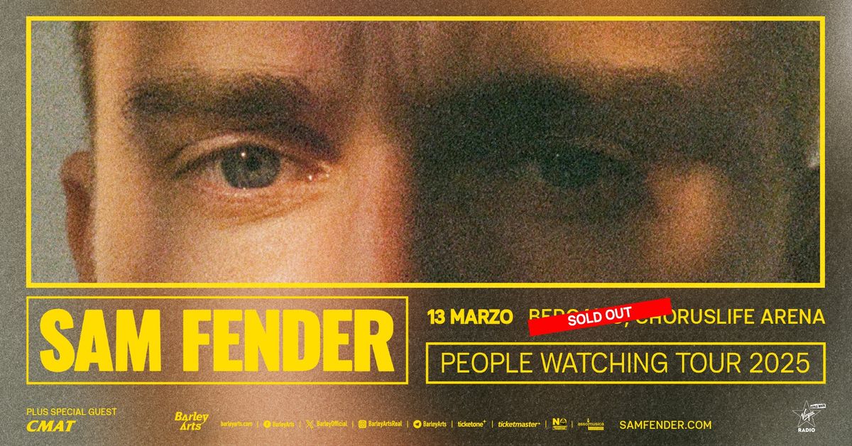 Sam Fender | People Watching Tour 2025 | Live in Bergamo - SOLD OUT