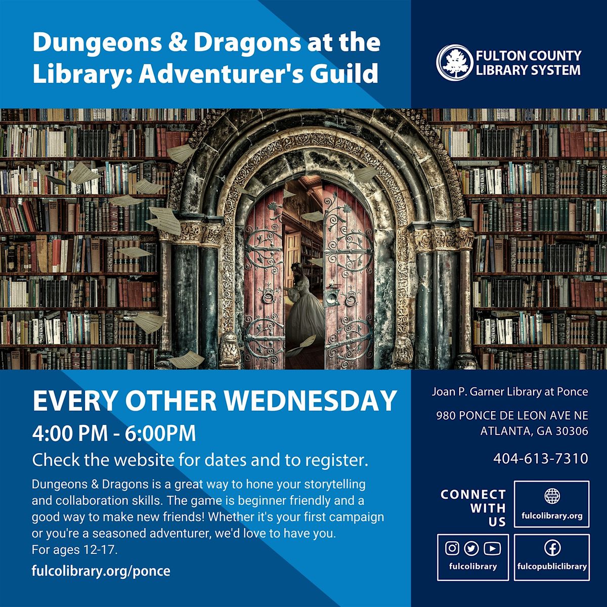 Dungeons & Dragons at the Library: Adventurer's Guild