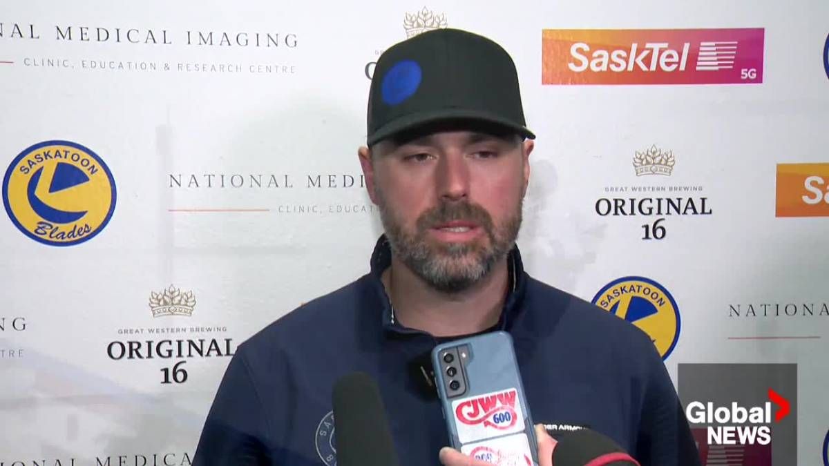 Parking Saskatoon Blades at Calgary Hitmen