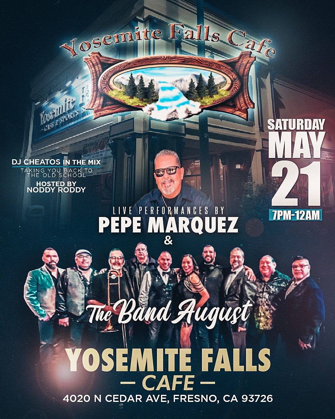 Live Performance By Pepe Marquez & The Band August