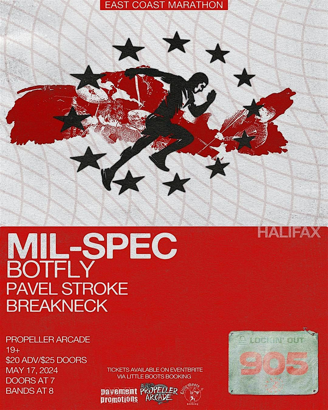 MIL-SPEC x BOTFLY Live in Halifax @ Propeller Arcade