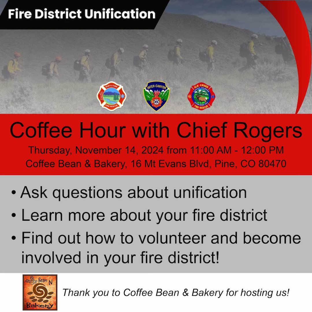 Coffee Hour with Fire Chief Rogers