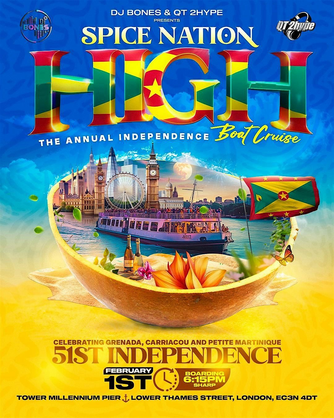 Spice Nation - HIGH Independence Cruise