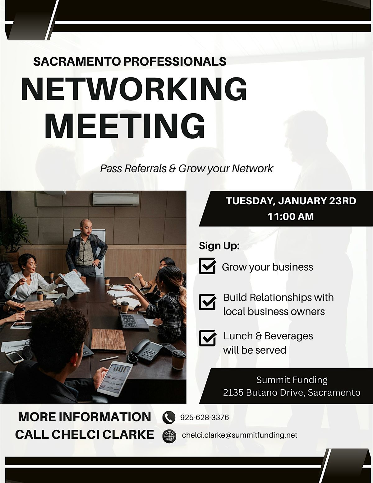 Sacramento Professionals Networking Meeting