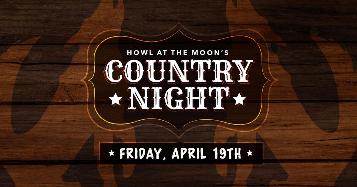 Country Music Night at Howl at the Moon Boston