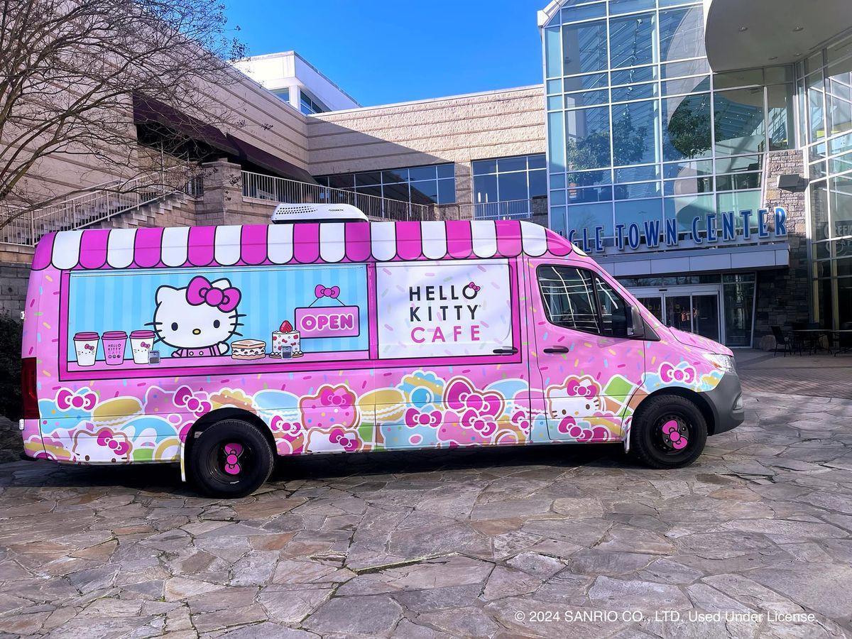 Hello Kitty Cafe Truck East - Raleigh Appearance