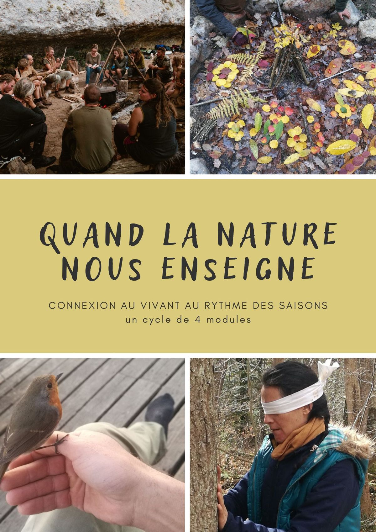 QUAND LA NATURE NOUS ENSEIGNE connexion au vivant au rythme des saisons