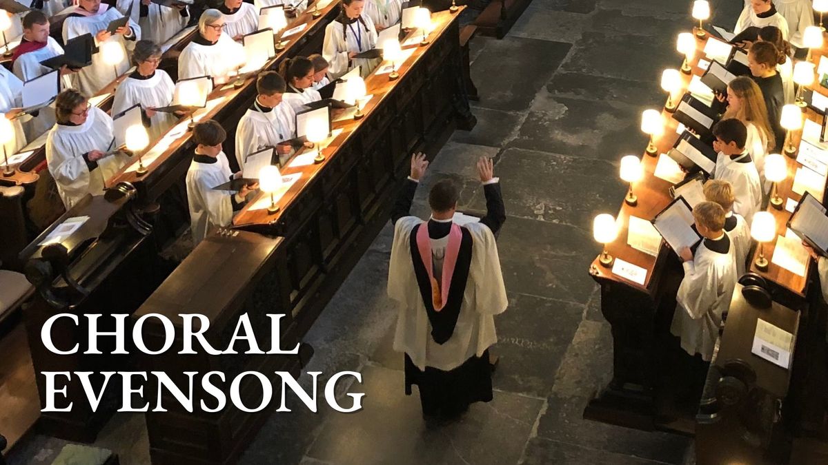 Choral Evensong with the Choir of St. Luke's