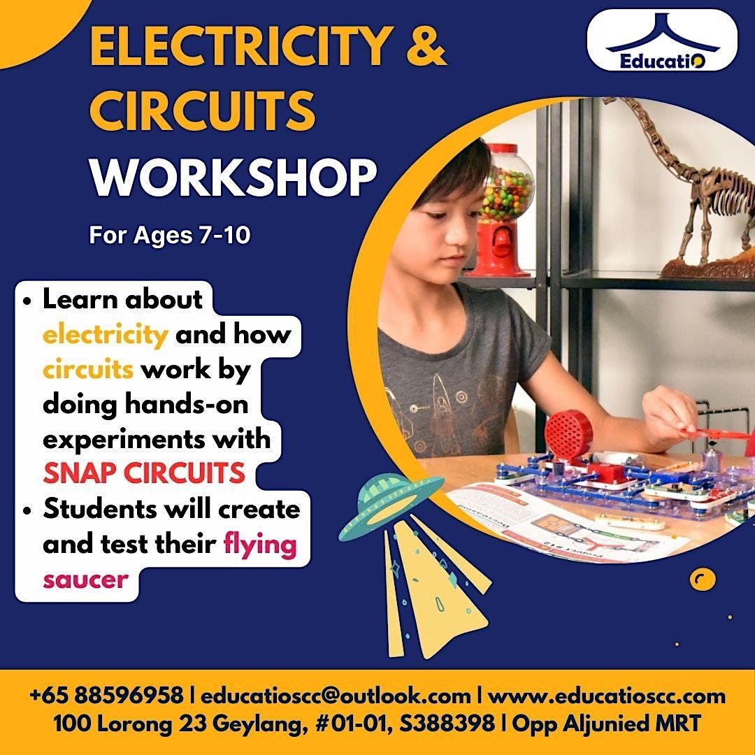 Electricity & Circuits Workshop - Flying saucer