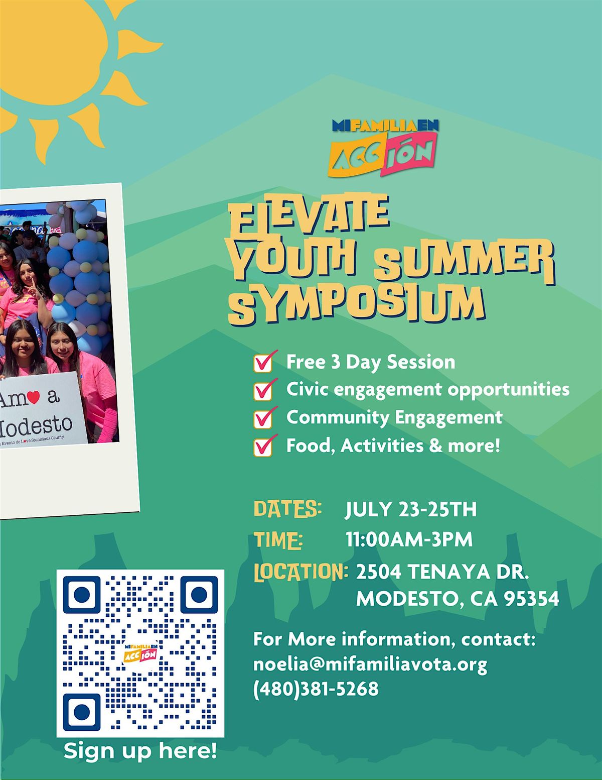 Elevate Youth 3-Day Summer Symposium