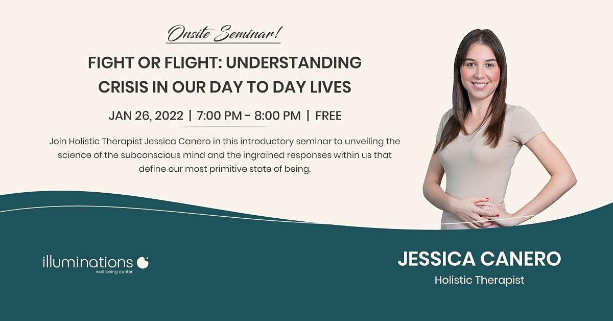 Fight or Flight - Understanding Crisis in our Day to Day Lives with Jessica