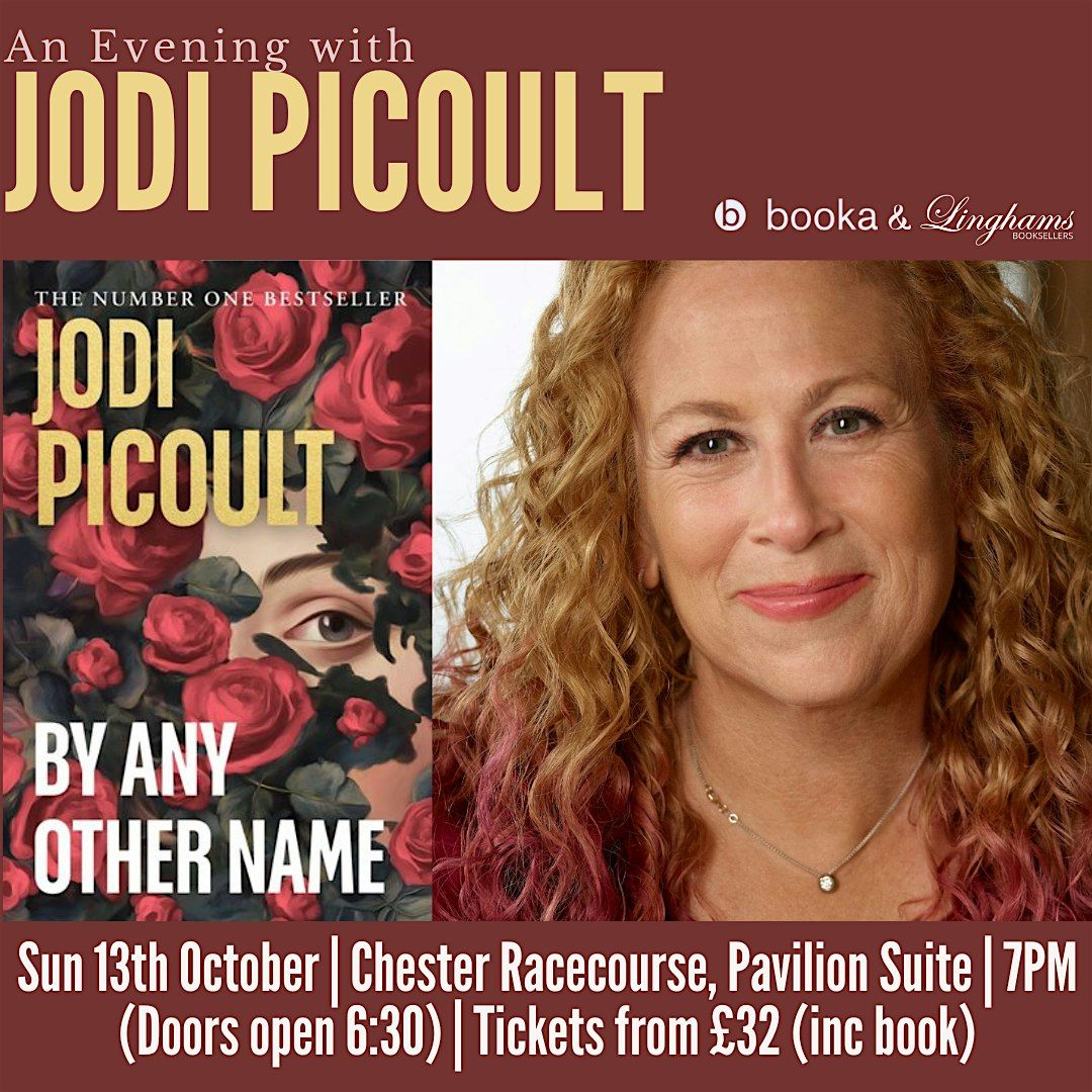 An evening with Jodi Picoult at Chester Racecourse