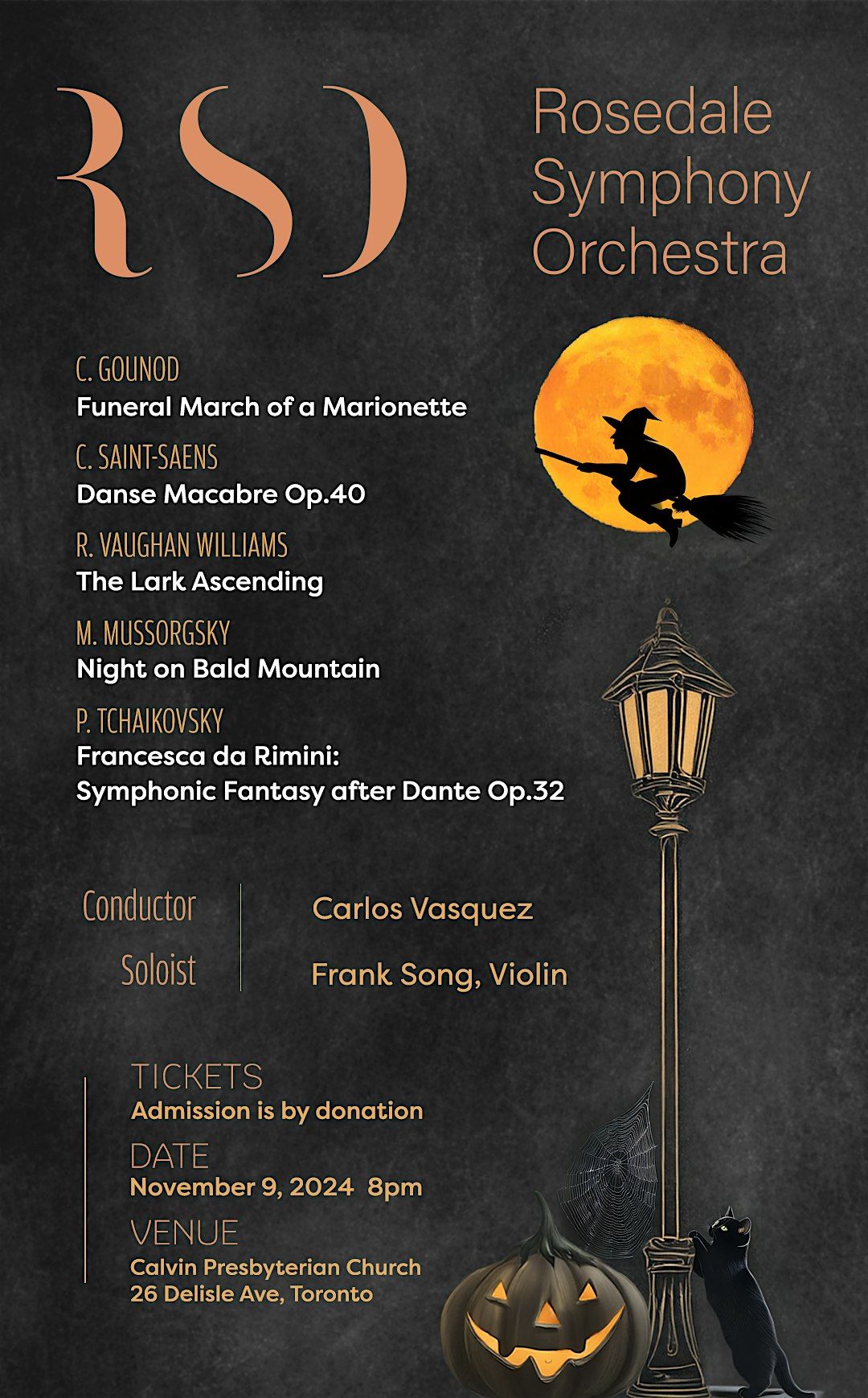 Rosedale Symphony Orchestra (RSO): Themes of Halloween